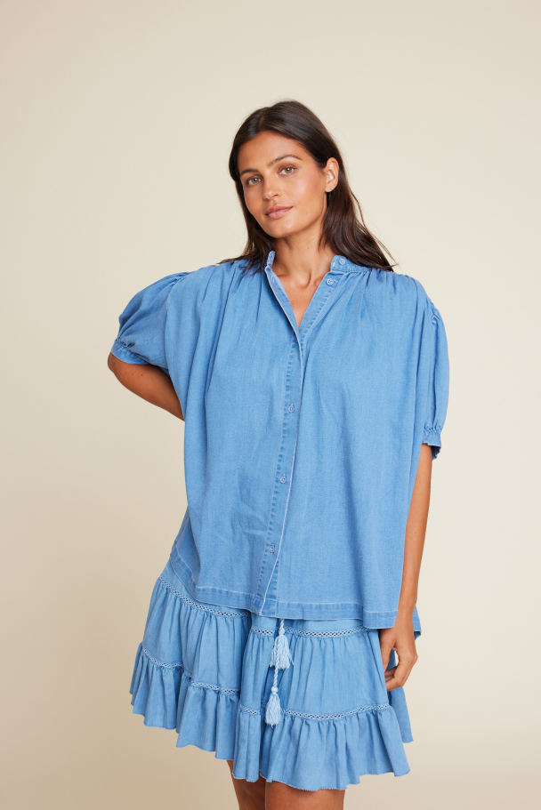 MILLY TENCEL TOP - Image 1