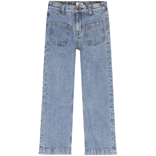 Juene Wide Jeans - Medium Stonewash - Image 1