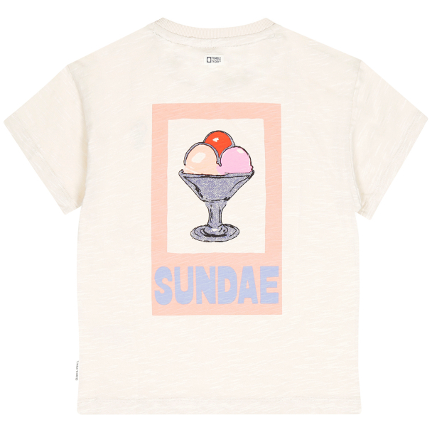 Tumble ´N Dry | Felice T-skjorte - Mother of Pearl - Image 2