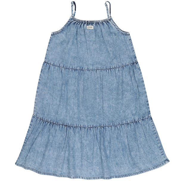 Arbonne Kjole - Denim Acid Wash - Image 3