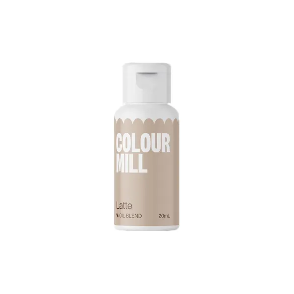 Colour Mill Oljebasert Matfarge 20ml Latte