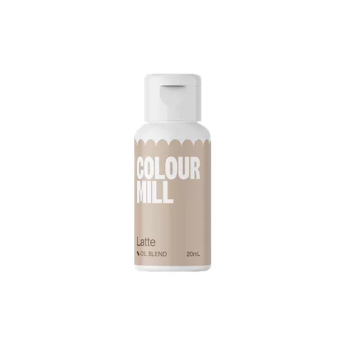 Colour Mill Oljebasert Matfarge 20ml Latte