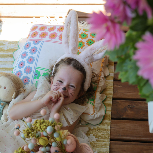 Fluffle Bunny Headband - Pink - Image 2