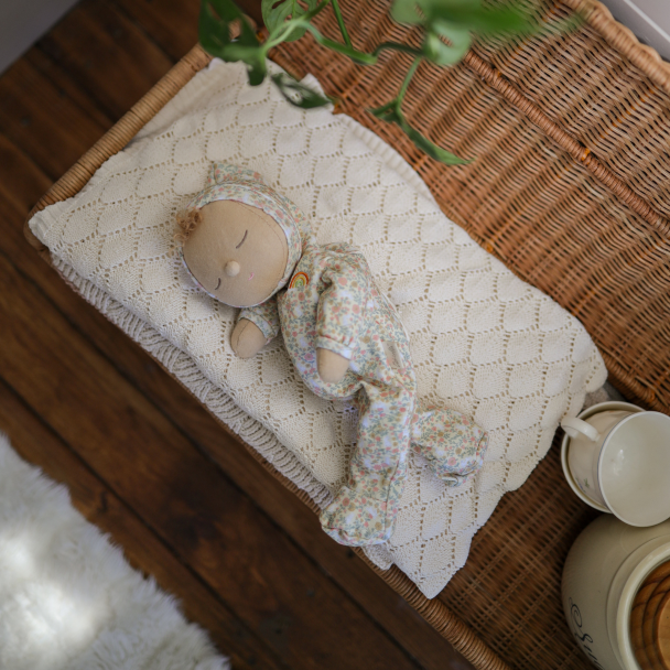 Dozy Dinkums - Custard Garden Floral - Image 8