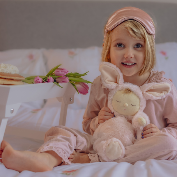 Lullaby Cozy Dinkum - Bunny Moppet Pink - Image 6