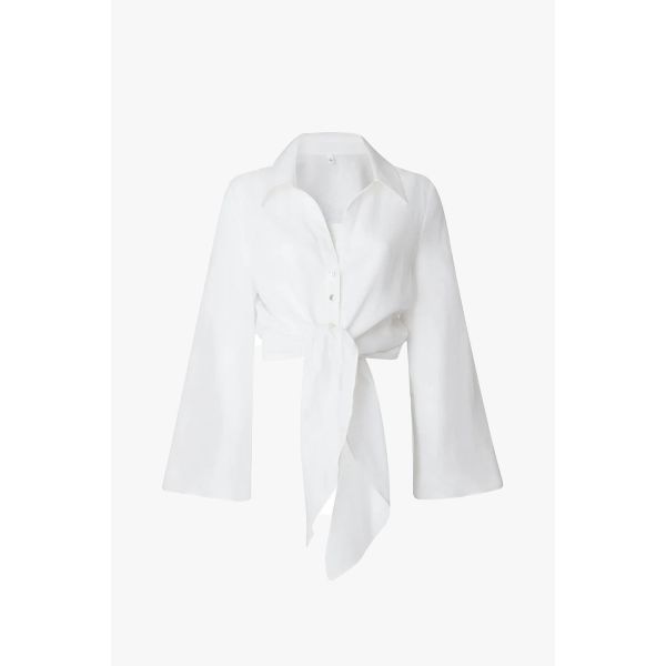 Adrienne Shirt - White