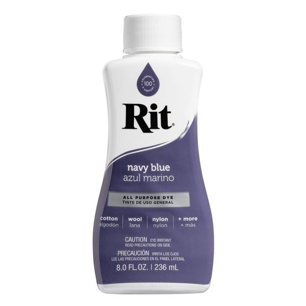 Rit Liquid Dye Tekstilfarge 236ml – Navy Blue