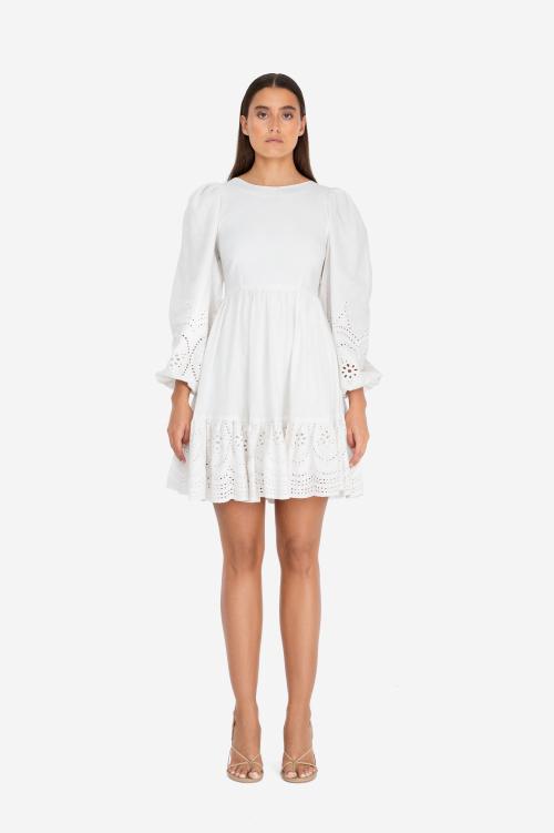 Josephine Dress - White 