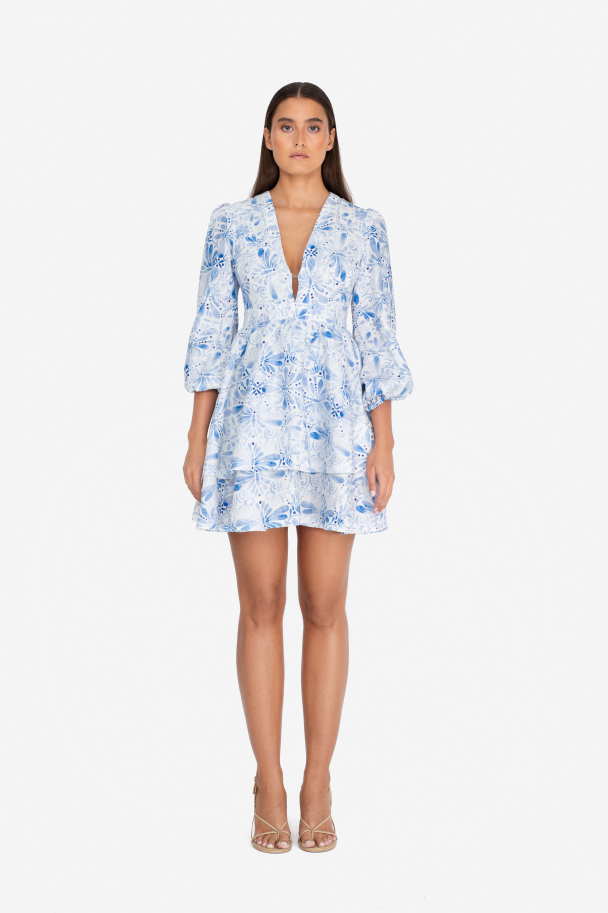 Siena Dress - Blue  - Image 1