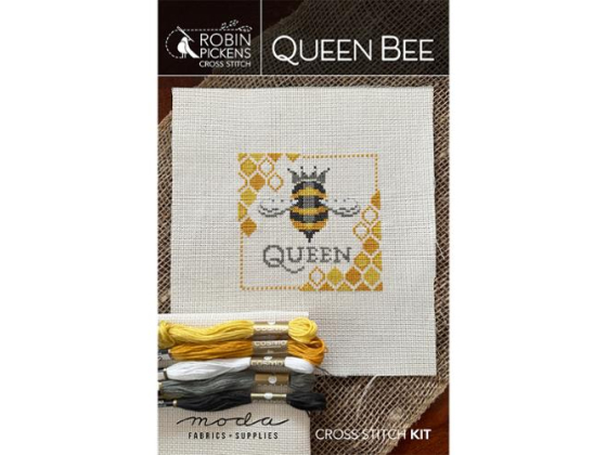 Queen bee korsstings broderi kit