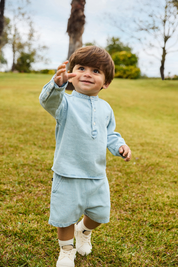 Shine Shorts - Misty Denim - Image 4