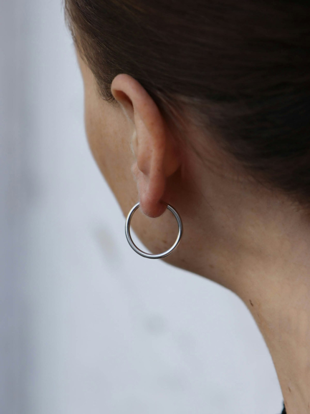 SENORITA 20 HOOPS SILVER - Image 2