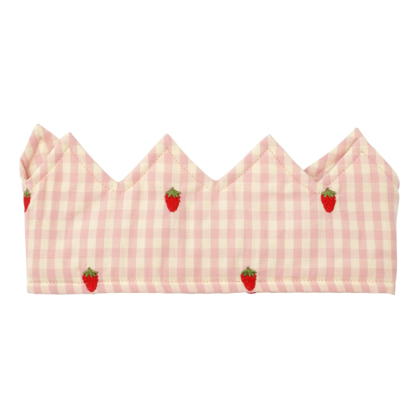 Dolly Crown - Pink Berry Gingham