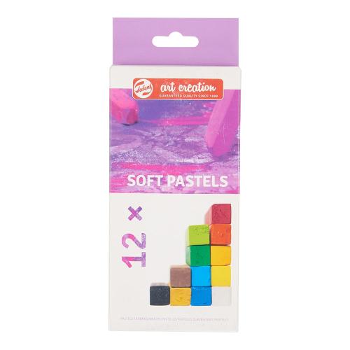 Art Creation Soft Pastels – Sett med 12 farger
