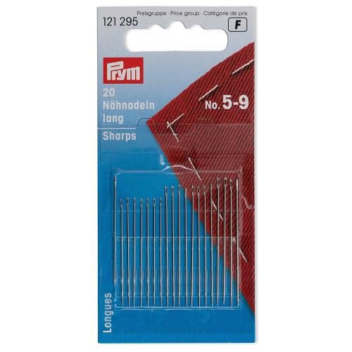 Prym Synåler lang/spiss No.5-9 – 20stk