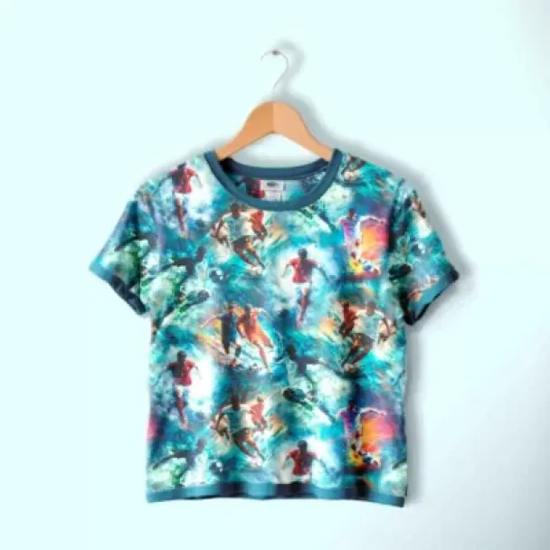 Jersey fotball blå - Image 2