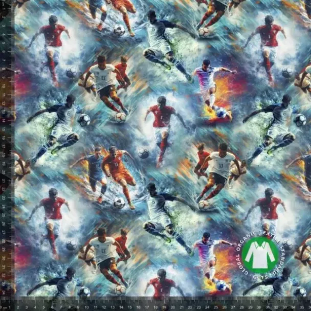 Jersey fotball blå - Image 1