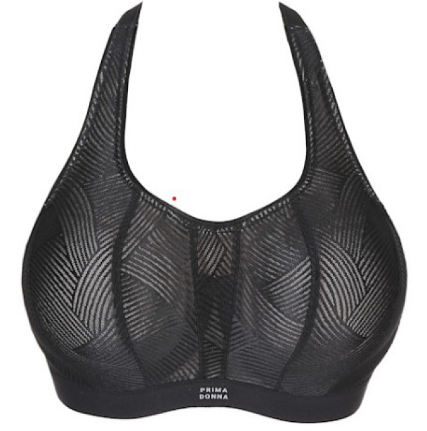 The Game padded sports bra, sort - Image 3