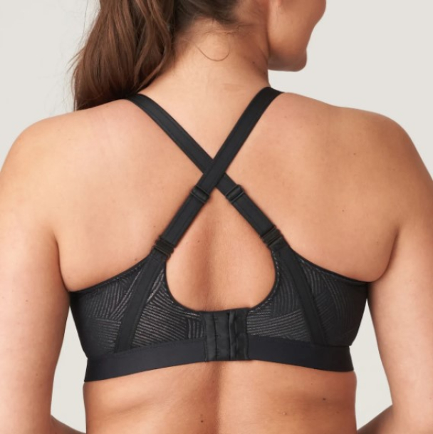 The Game padded sports bra, sort - Image 4