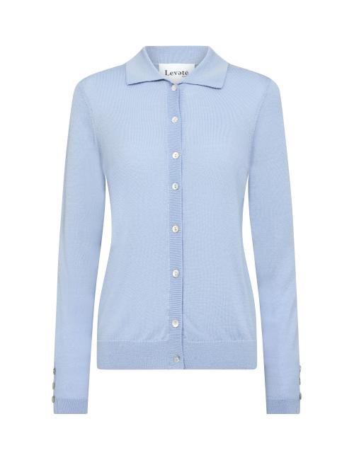 Ismaila 6 Collar Wool Blue