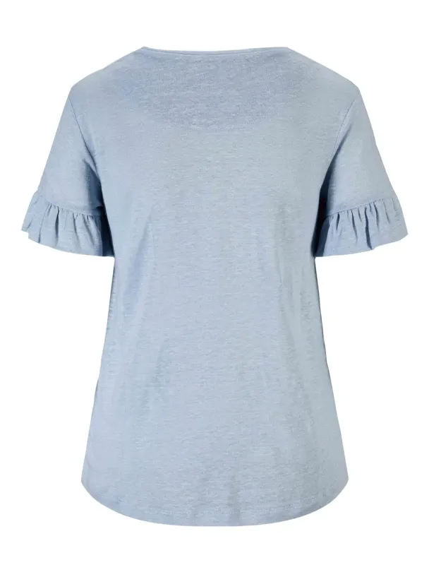 Lara Linen Tee - Image 2