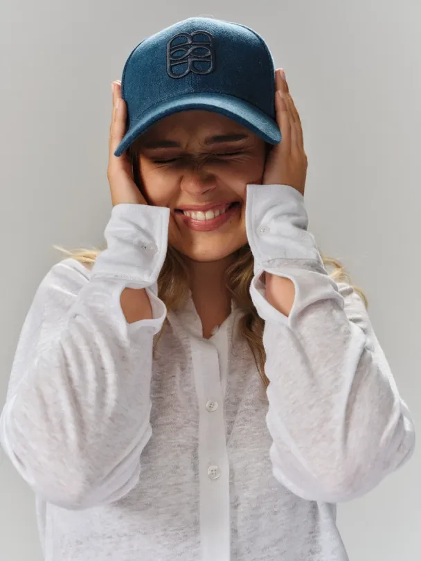June Denim Cap - Image 1