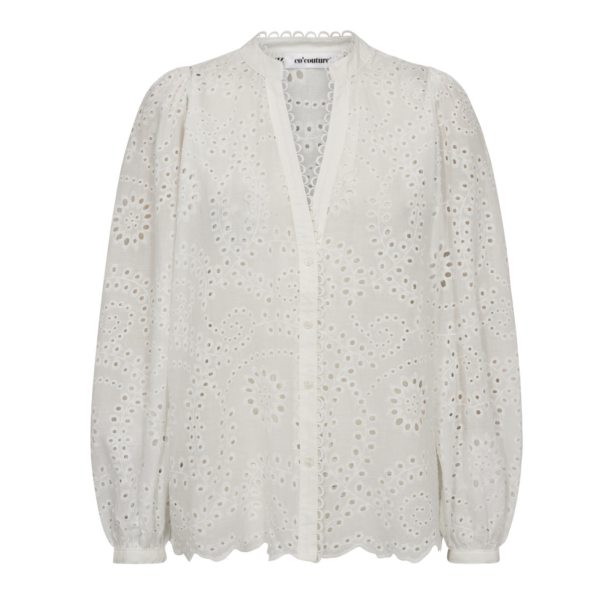 Giselle Anglaise V-Shirt            |             Giselle Anglaise V-Shirt fra Co´Couture