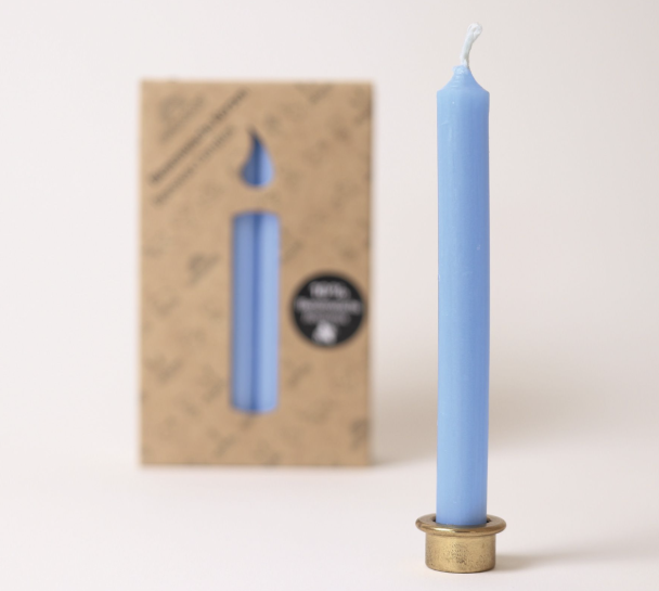 Lys 12 stk til bursdagsring - Light Blue - Image 1