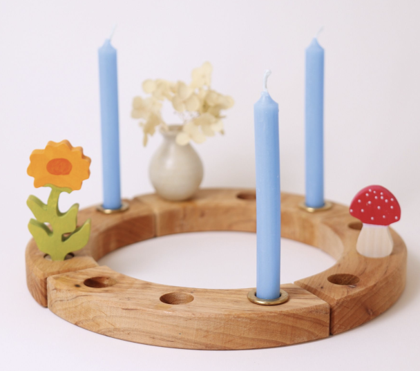 Lys 12 stk til bursdagsring - Light Blue - Image 2