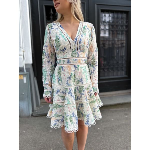 Ellie Dress - Forest Floral