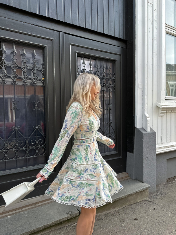 Ellie Dress - Forest Floral - Image 3