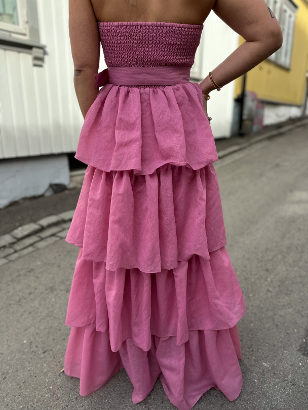 Alaya Maxi Dress - Soft Pink - Image 2
