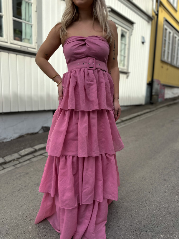 Alaya Maxi Dress - Soft Pink - Image 1