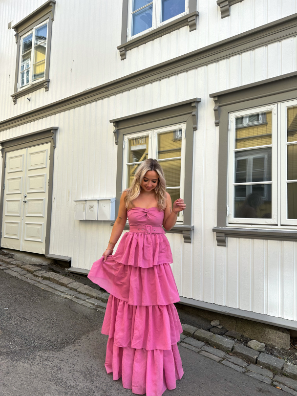 Alaya Maxi Dress - Soft Pink - Image 3
