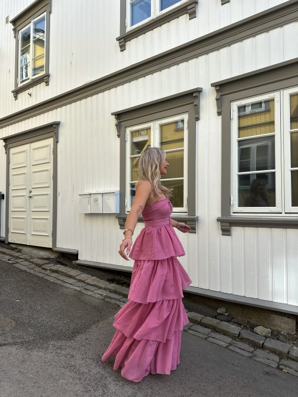 Alaya Maxi Dress - Soft Pink - Image 5