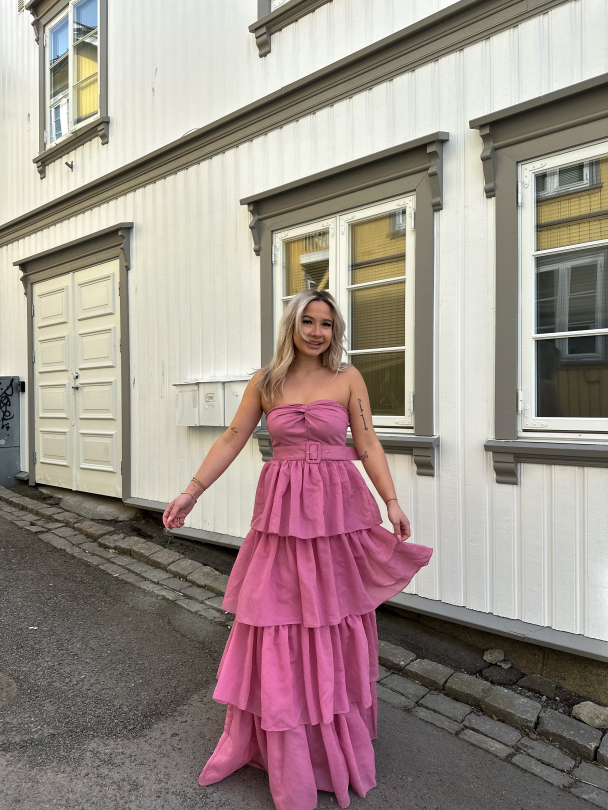 Alaya Maxi Dress - Soft Pink - Image 6