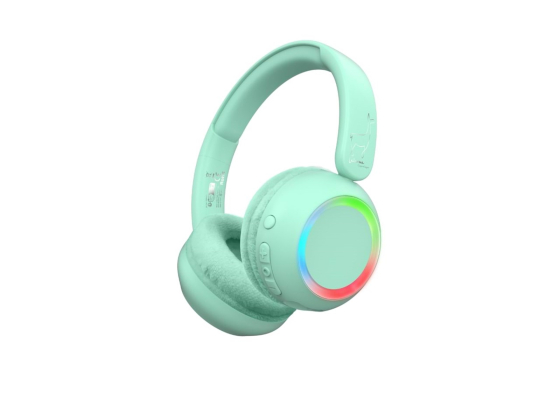 Trådløse hodetelefoner med lys - Mint