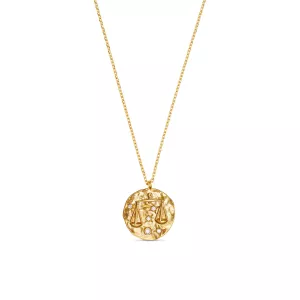 Libra Zodiac Necklace 