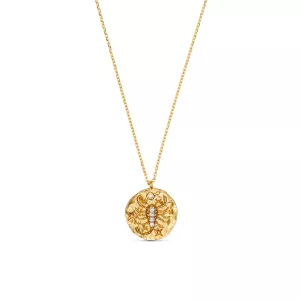 Scorpio Zodiac Necklace 