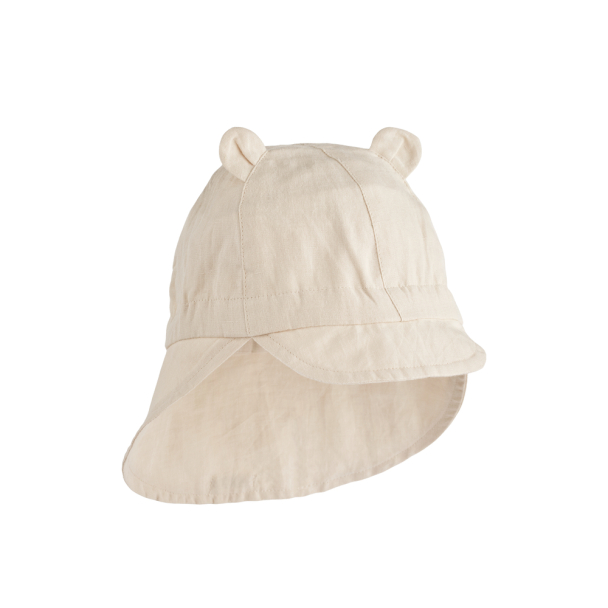 Gorm Linen Sun Hat - Sandy - Image 1