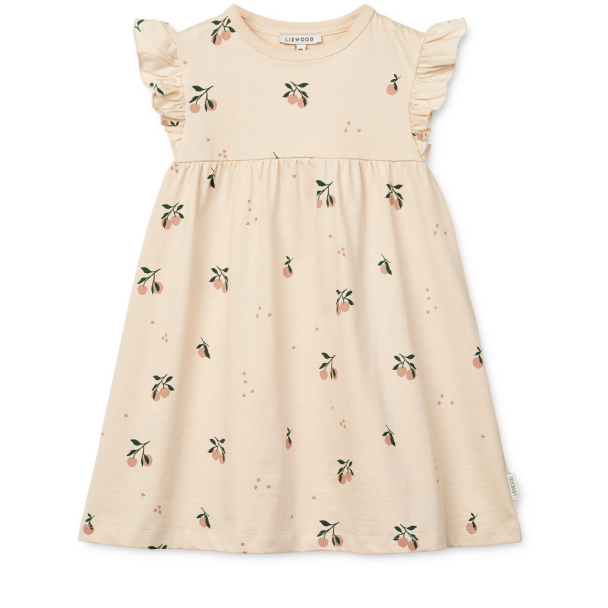 Neveah Printed Dress - Peach/Sea Shell - Image 1