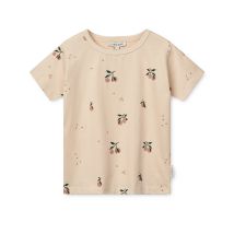 Apia Printed T-shirt - Peach/Sea Shell