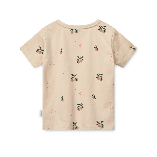 Apia Printed T-shirt - Peach/Sea Shell - Image 2