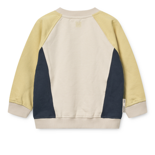 Liewood | Aude Placement Sweatshirt - Circus Lion/Sandy - Image 3