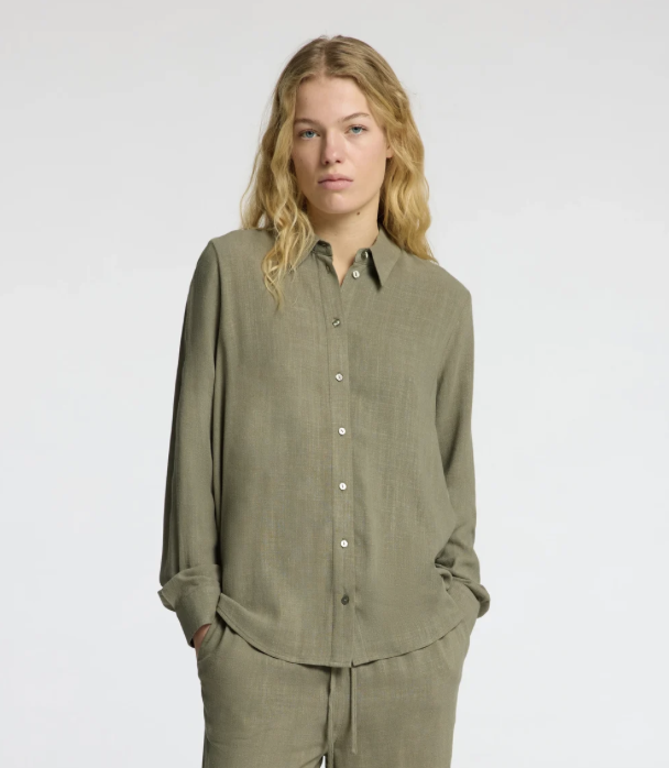 Viva Sun Shirt - Vetiver - Image 2