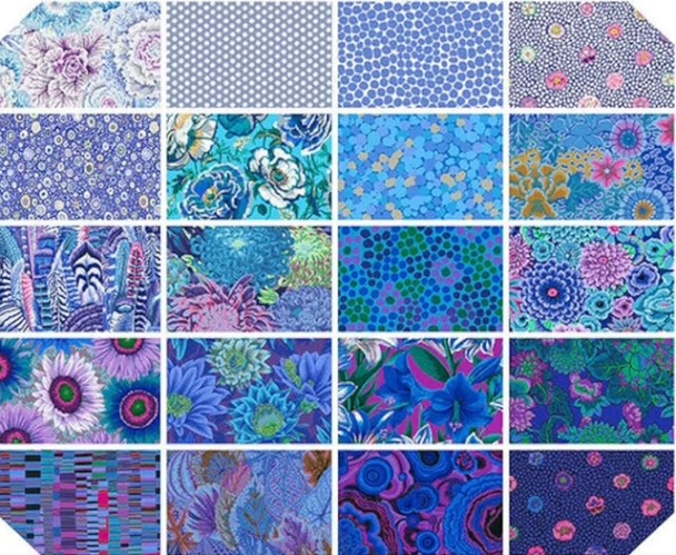  Kaffe Fassett- Collective- Fat Quarter Bundle -Lake - Image 2