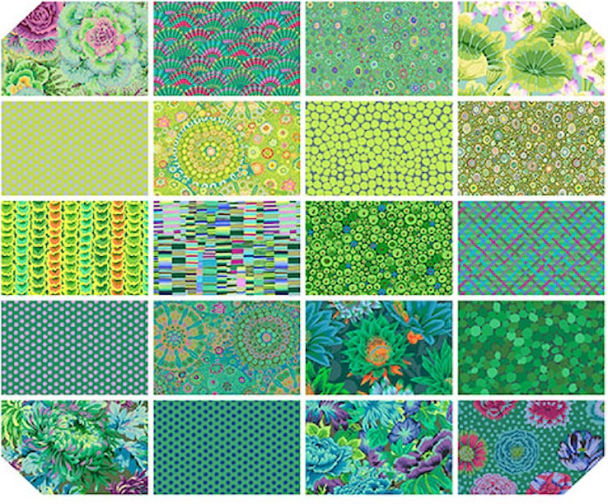  Kaffe Fassett- Collective-  Meadow 10" Charm - Image 2