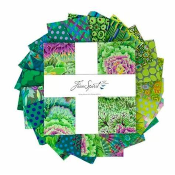  Kaffe Fassett- Collective-  Meadow 10" Charm - Image 1