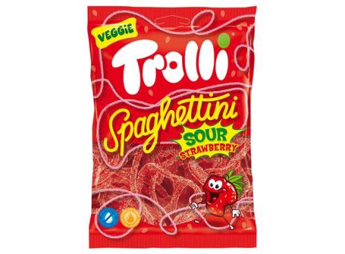 Trolli Spaghettini Strawberry sour