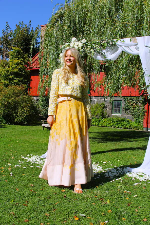 Organza Maxi Skirt - Daylight 